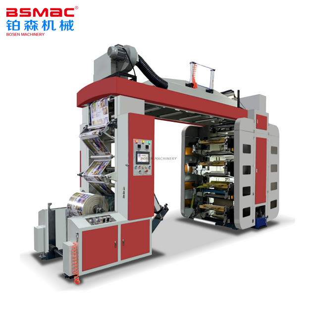 BSHYT8A Series Automatic 8 Colors High Speed Flexographic Printing Machine