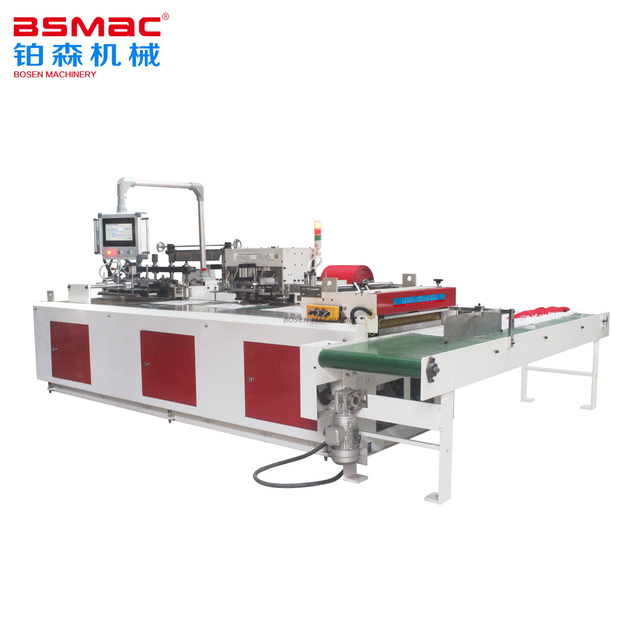 BS-500ZD Full Automatic Bottom Seal Soft Loop Handle Bag Making Machine