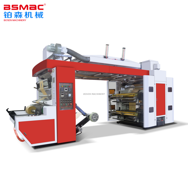 BSHYT4A Series Automatic 4 Colors High Speed Flexographic Printing Machine