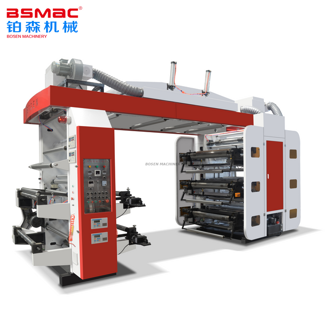 BSHYT6 Series 6 Colors High Speed Flexographic Printing Machine