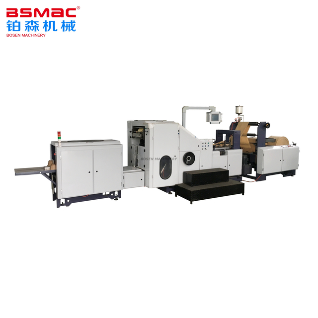 BSFD Square Botttom Paper Bag Making Machine with Handle