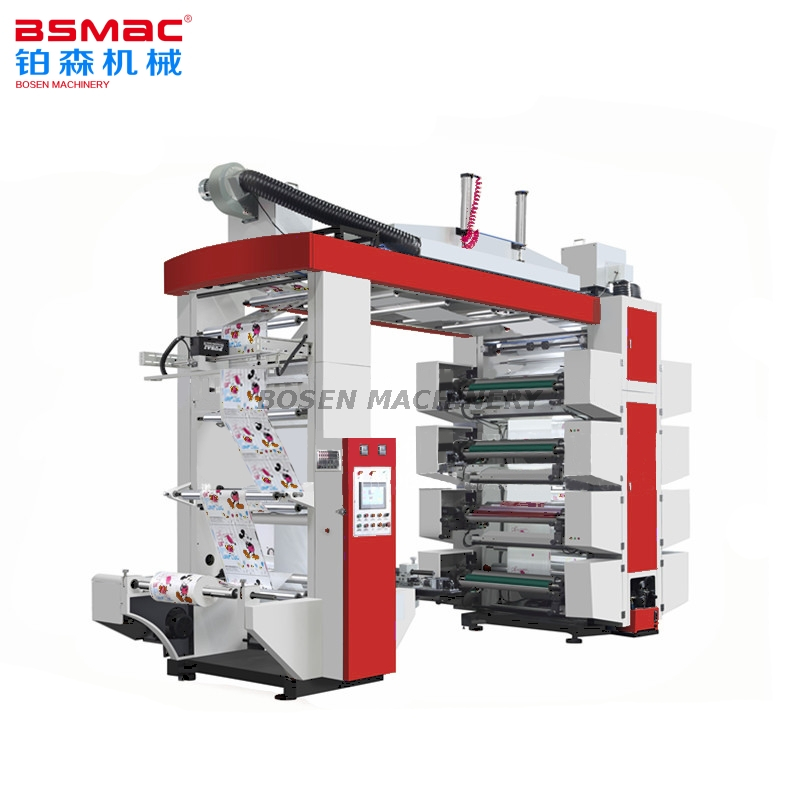 BSHYT8 Series 8 Colors High Speed Flexographic Printing Machine