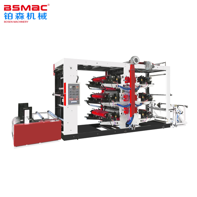 BSYTA 6 Colors High Speed PP Woven Flexographic Printing Machine