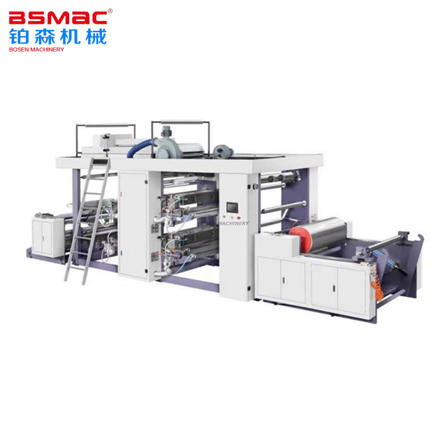 BSZYT 4-color High Speed Paper Cup Flexo Press Printing Machine